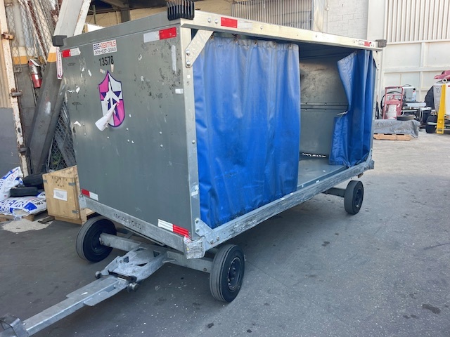 Baggage Carts Closed Iscar BCL-8 Galvanized 2023