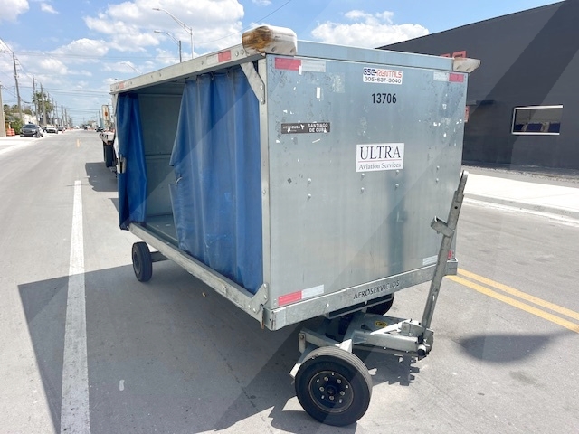 Baggage Carts Closed Iscar BCL-8 Galvanized 2023