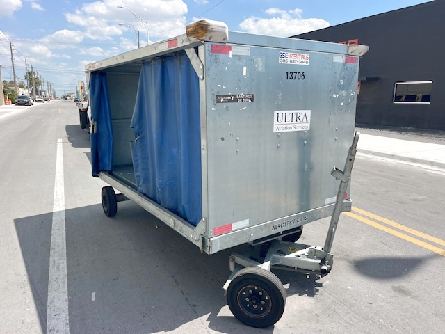 Baggage Carts Closed Iscar BCL-8 Galvanized 2023