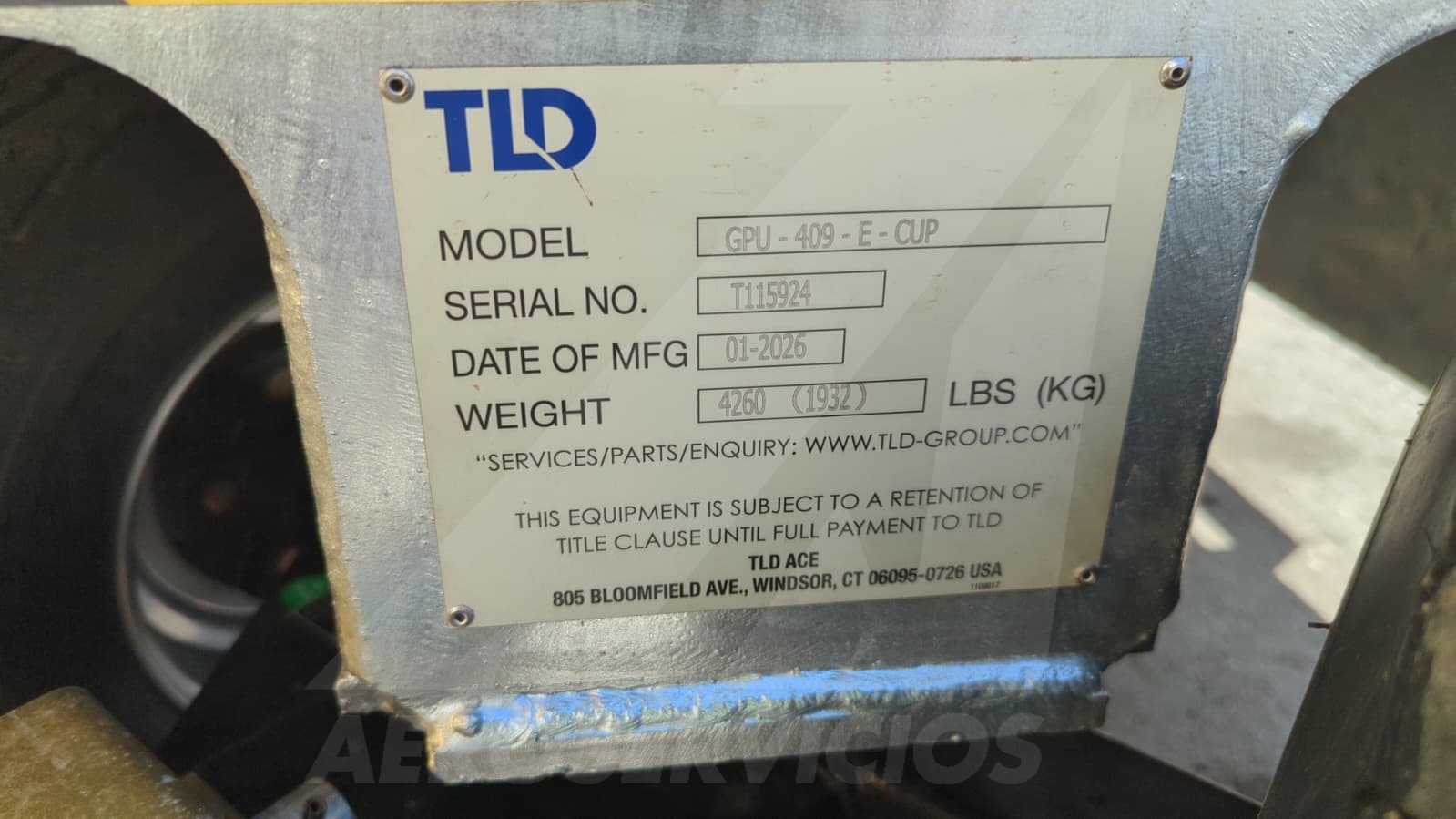 Ground Power Unit TLD GPU 409-E-CUP T3