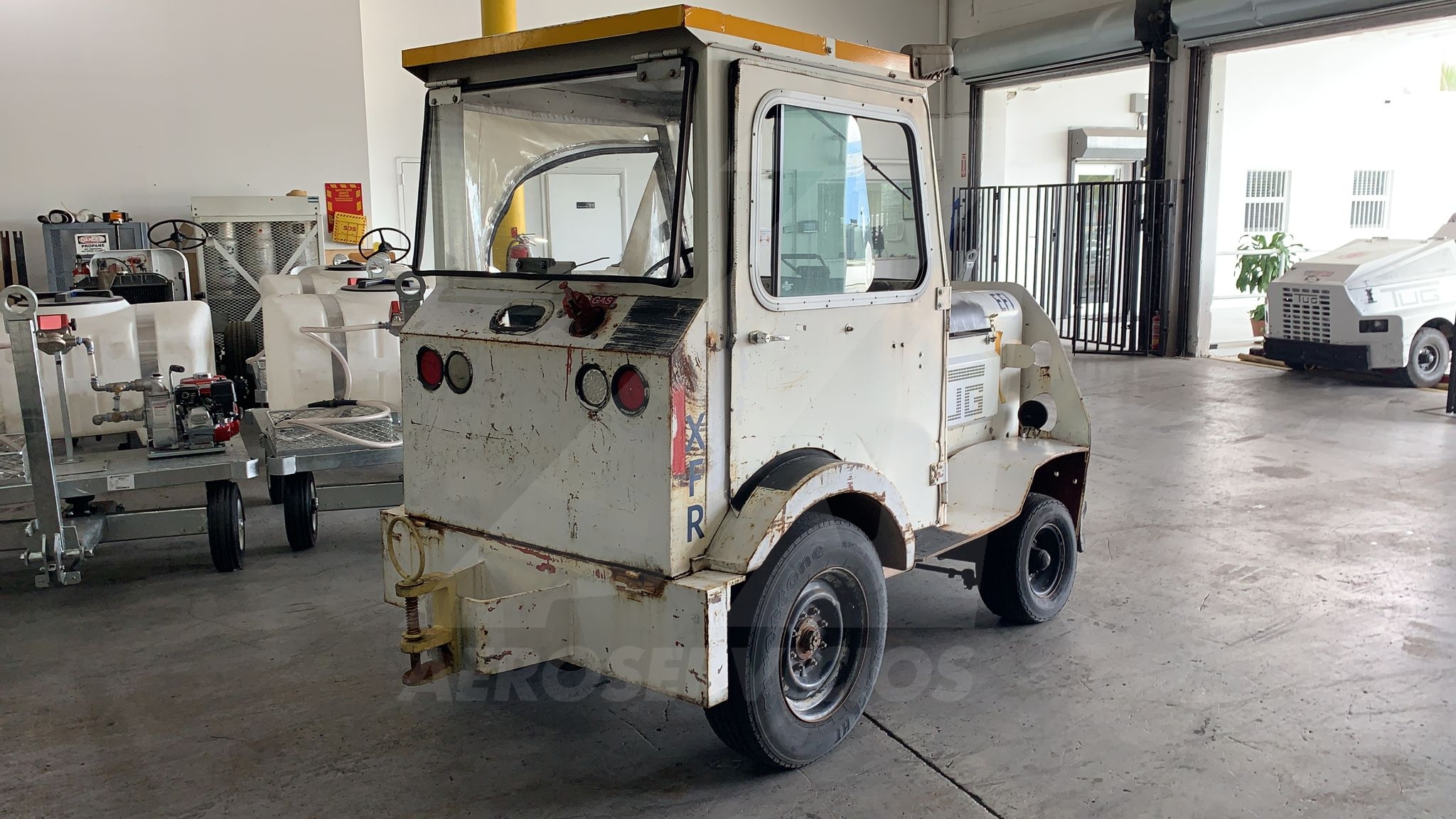 Baggage Tractor Tug MA-30/40 Cab