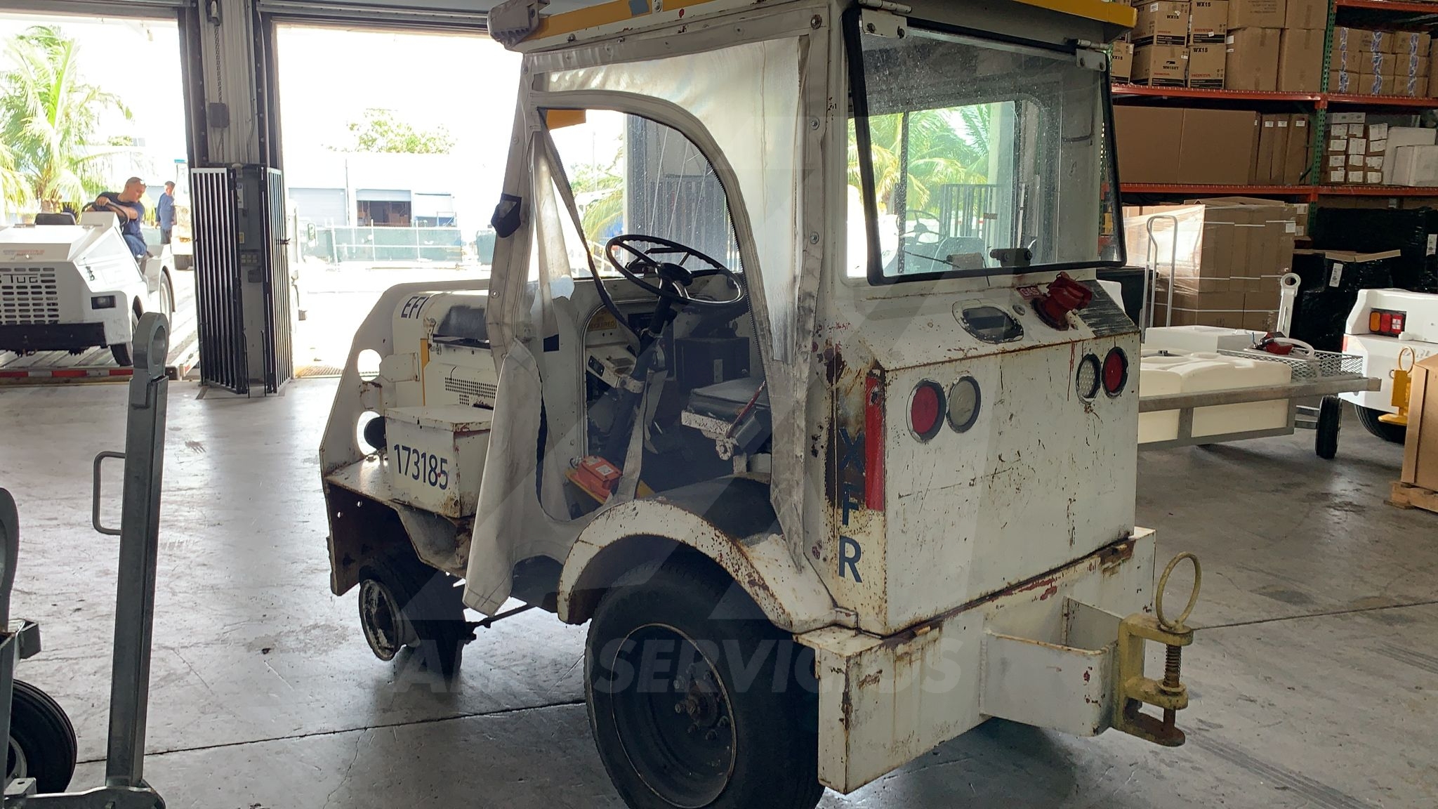 Baggage Tractor Tug MA-30/40 Cab