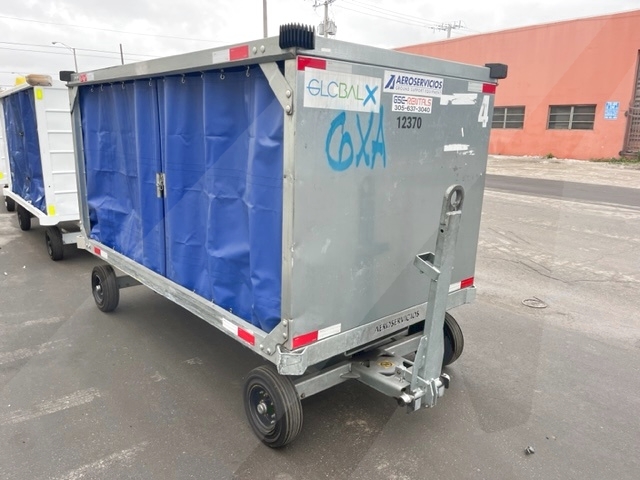 Baggage Carts Closed Iscar BCL-8 Galvanized 2022