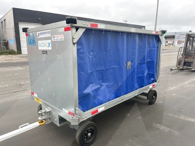 Baggage Carts Closed Iscar BCL-8 Galvanized 2022