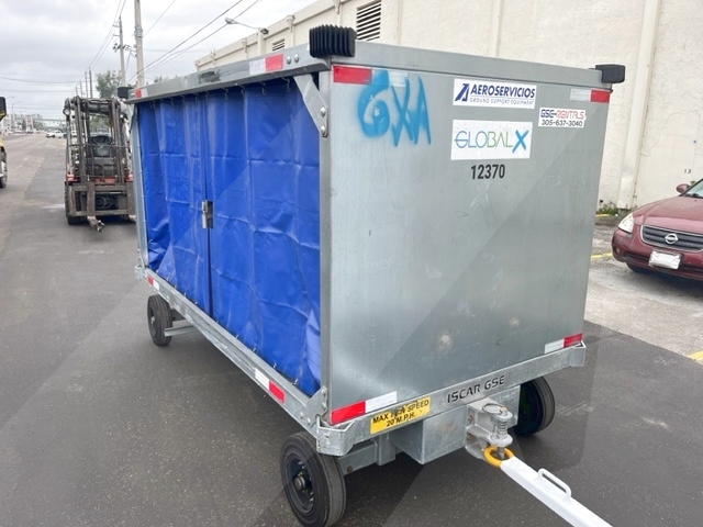 Baggage Carts Closed Iscar BCL-8 Galvanized 2022