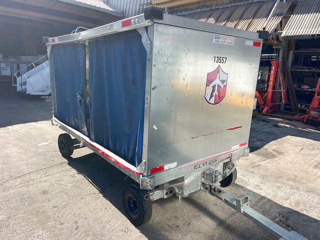 Baggage Carts Closed Iscar BCL-8 Galvanized 2023
