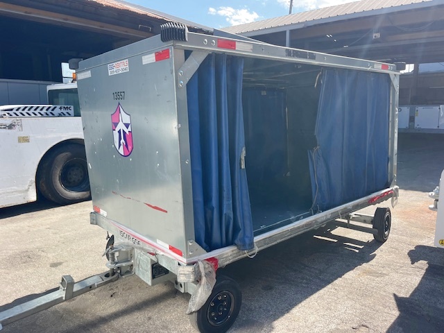 Baggage Carts Closed Iscar BCL-8 Galvanized 2023