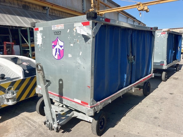 Baggage Carts Closed Iscar BCL-8 Galvanized 2023