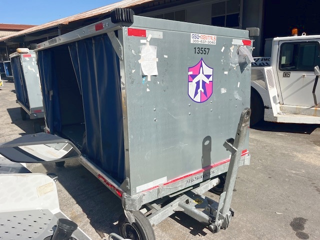 Baggage Carts Closed Iscar BCL-8 Galvanized 2023