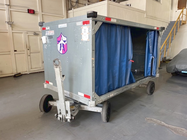 Baggage Carts Closed Iscar BCL-8 Galvanized 2023