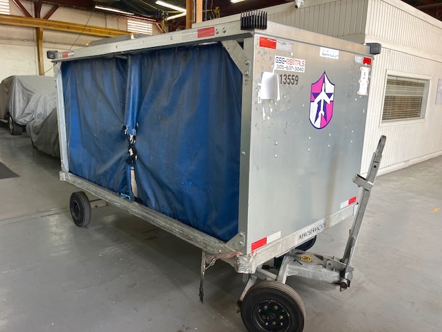 Baggage Carts Closed Iscar BCL-8 Galvanized 2023