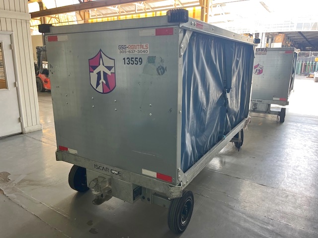 Baggage Carts Closed Iscar BCL-8 Galvanized 2023