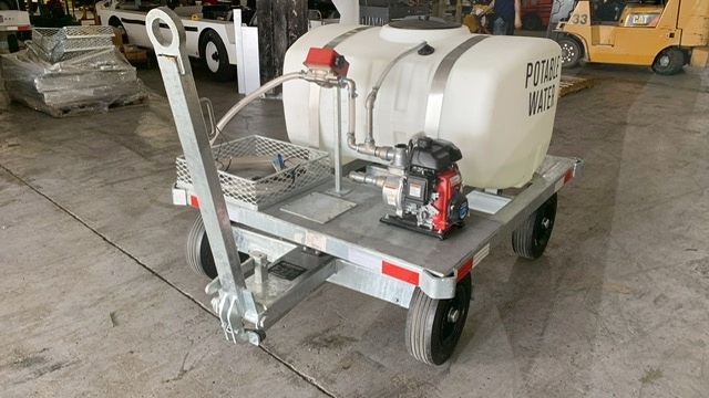 Potable Water Service Cart STD-PC 155 Galvanized