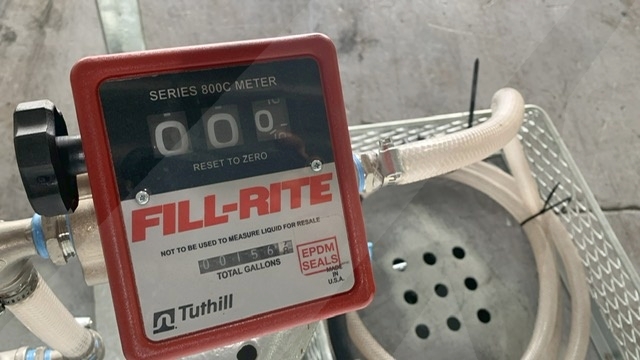 Potable Water Service Cart STD-PC 155 Galvanized