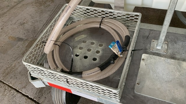 Potable Water Service Cart STD-PC 155 Galvanized