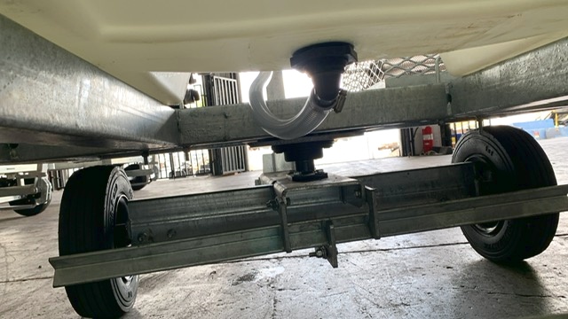 Potable Water Service Cart STD-PC 155 Galvanized