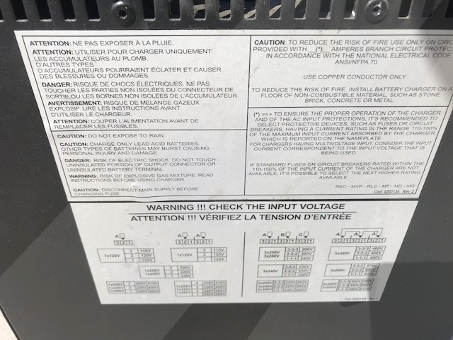 Battery Charger Eagletronic EP 4803- 240 V