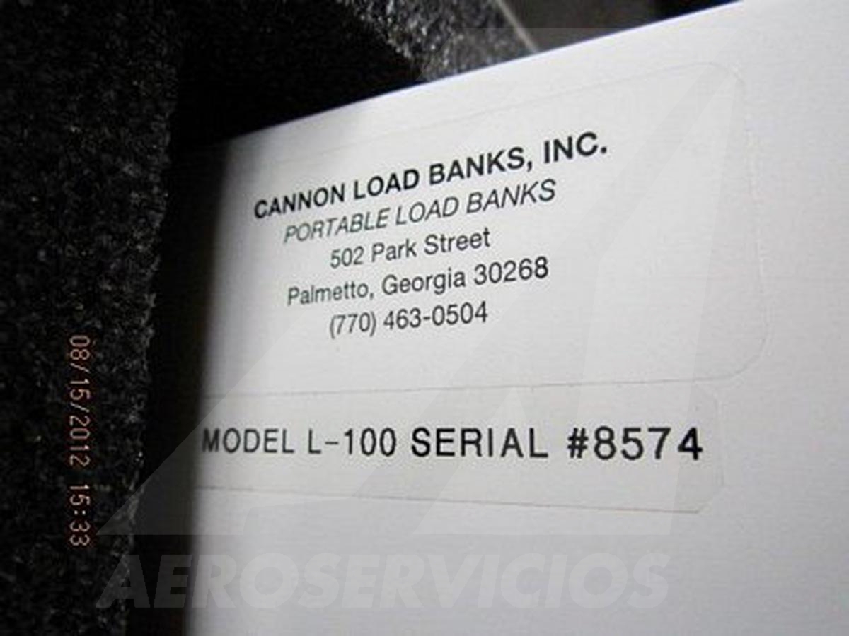 Portable Load Bank Cannon L-100