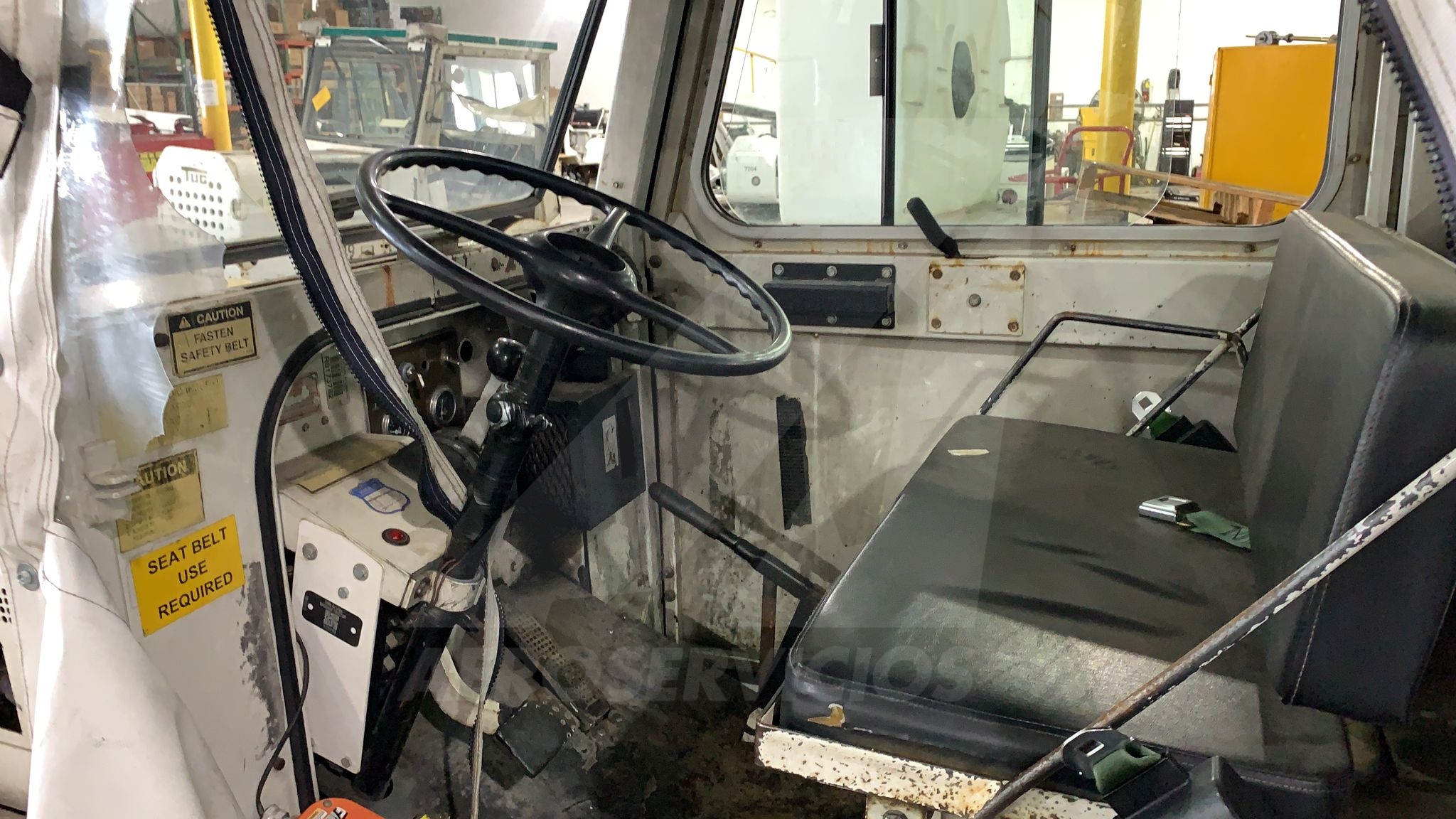 Baggage Tractor Tug MA-50 Cab