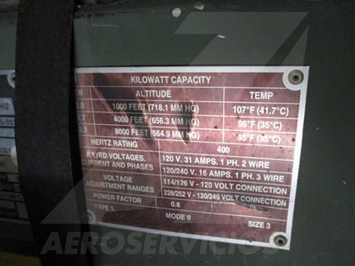 Generator Fermont MEP-831A