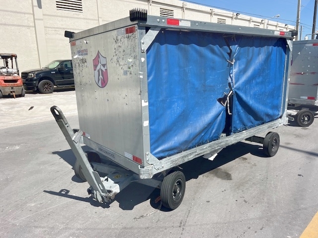Baggage Carts Closed Iscar BCL-8 Galvanized 2023