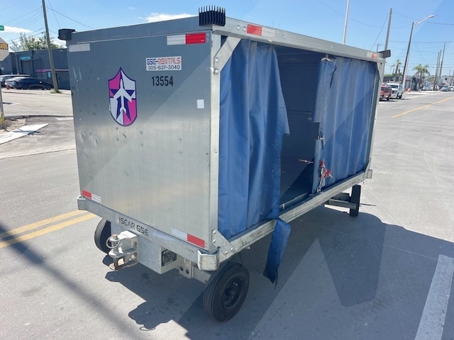 Baggage Carts Closed Iscar BCL-8 Galvanized 2023