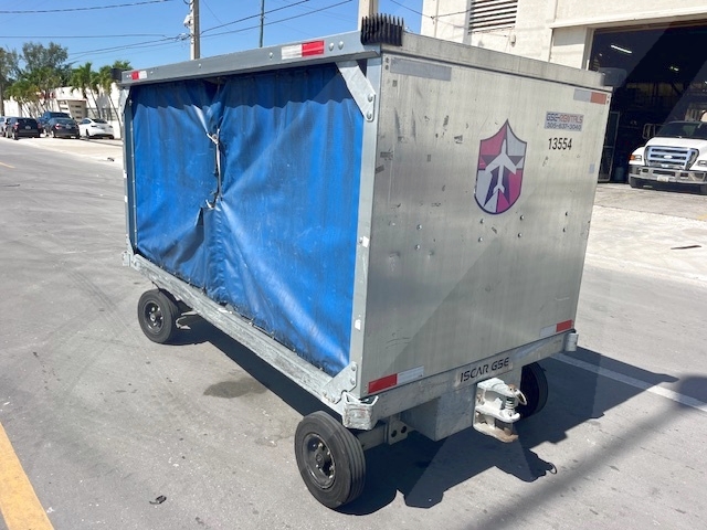 Baggage Carts Closed Iscar BCL-8 Galvanized 2023
