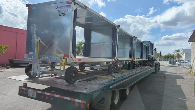 Baggage Carts Closed Iscar BCL-8 Galvanized 2023