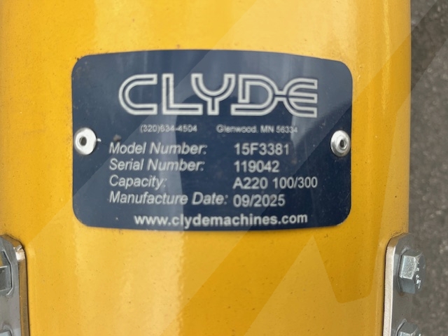 Tow Bar Clyde 15F3381 2025