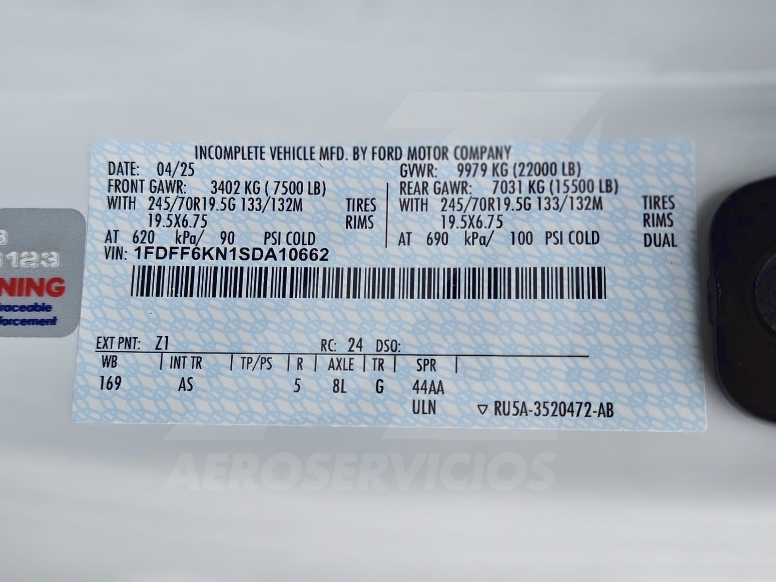 Truck Chassis Ford F-600