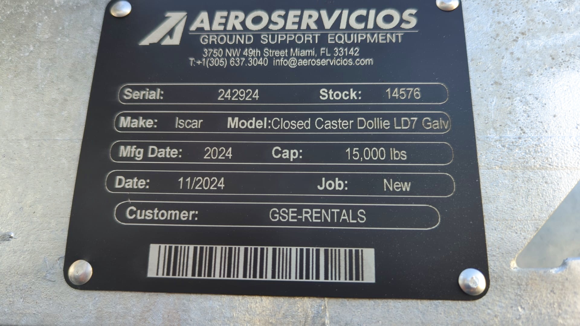 Dollies LD7 Iscar 2024