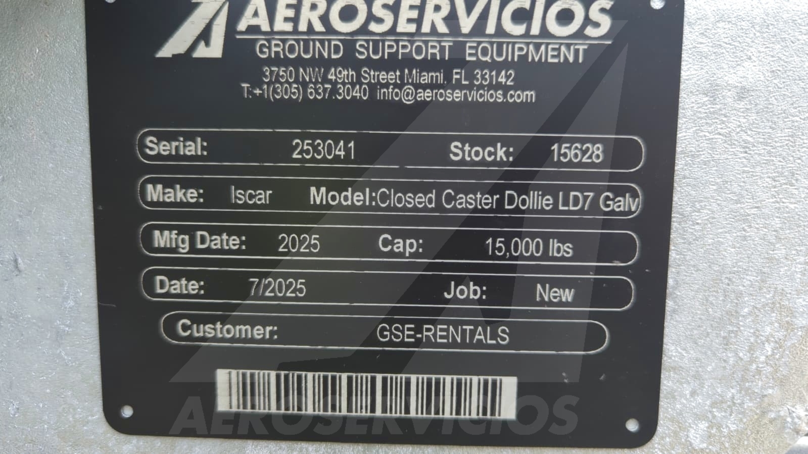 Dollies LD7 Iscar 2025