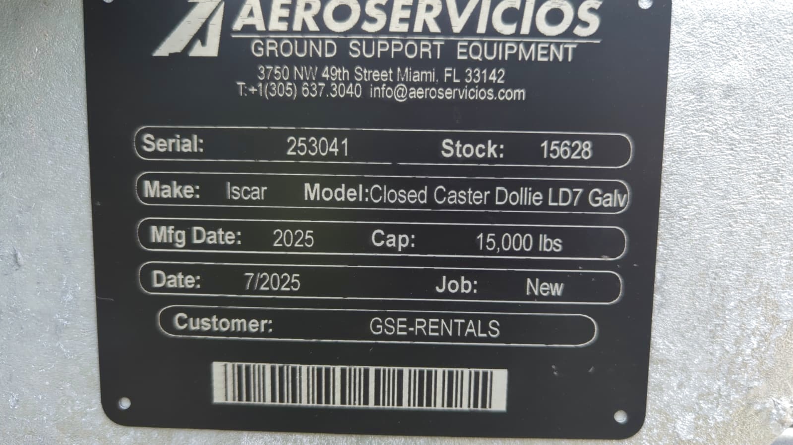 Dollies LD7 Iscar 2025
