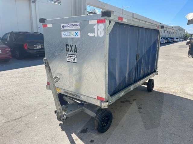 Baggage Carts Closed Iscar BCL-8 Galvanized 2021