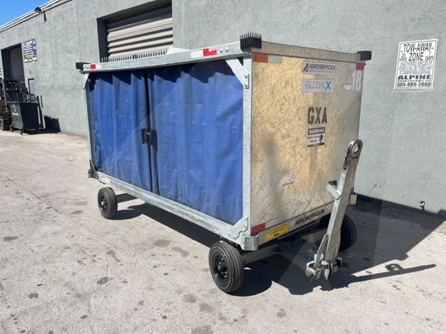 Baggage Carts Closed Iscar BCL-8 Galvanized 2021