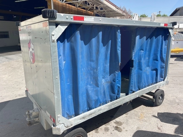 Baggage Carts Closed Iscar BCL-8 Galvanized 2023