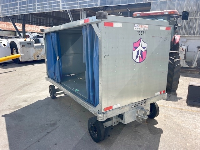 Baggage Carts Closed Iscar BCL-8 Galvanized 2023
