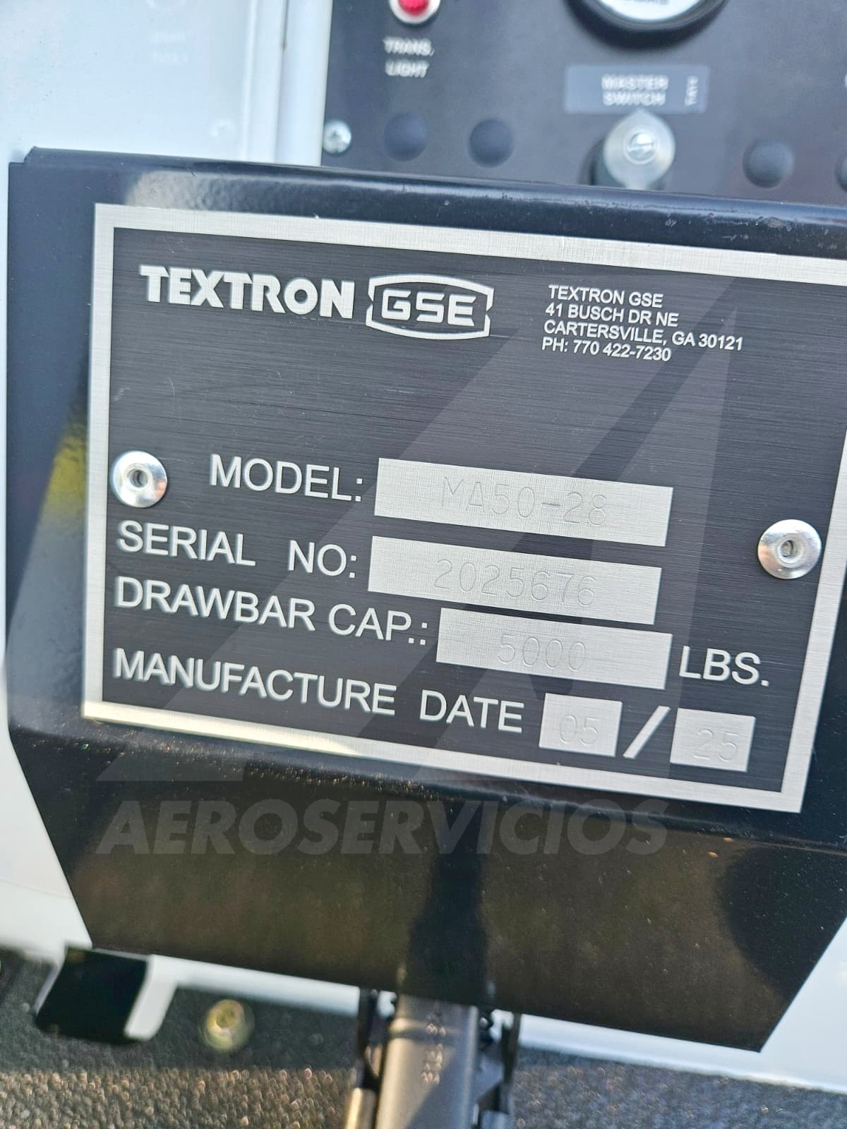 Baggage Tractor Tug MA50-28 2025