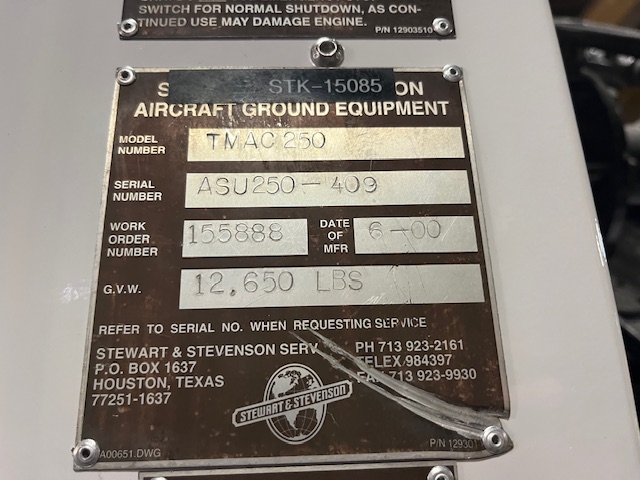 Air Start Unit S&S TMAC-250