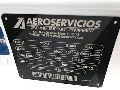 2017 LD3 Clyde 15F2790- Open Caster