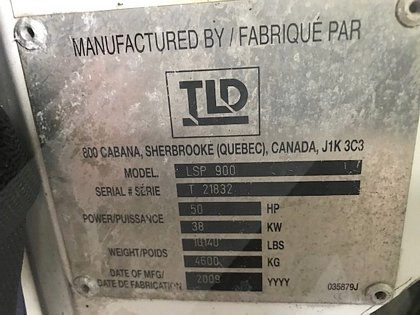 Lavatory Truck TLD LSP-900 - 900 gl