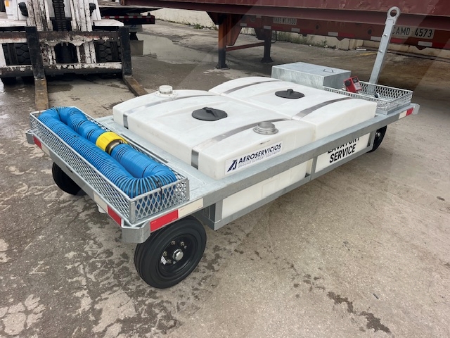 Electric Lavatory Service Cart - Standard GSE STD LC 110/110