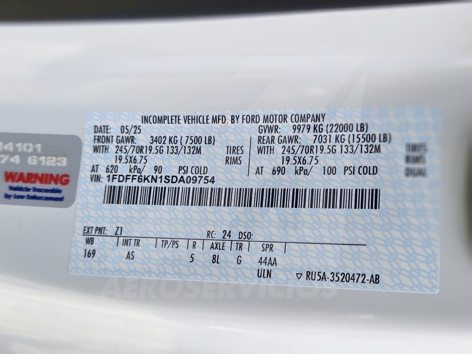 Truck Chassis Ford F-600