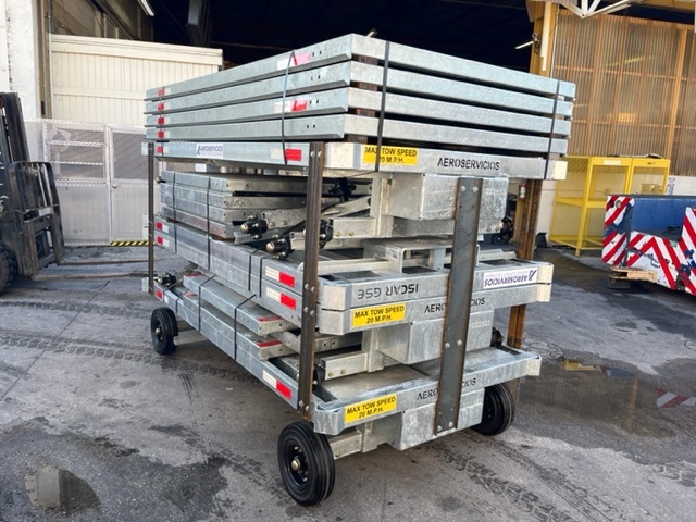 Baggage Carts Closed Iscar BCL-8 Galvanized 2022