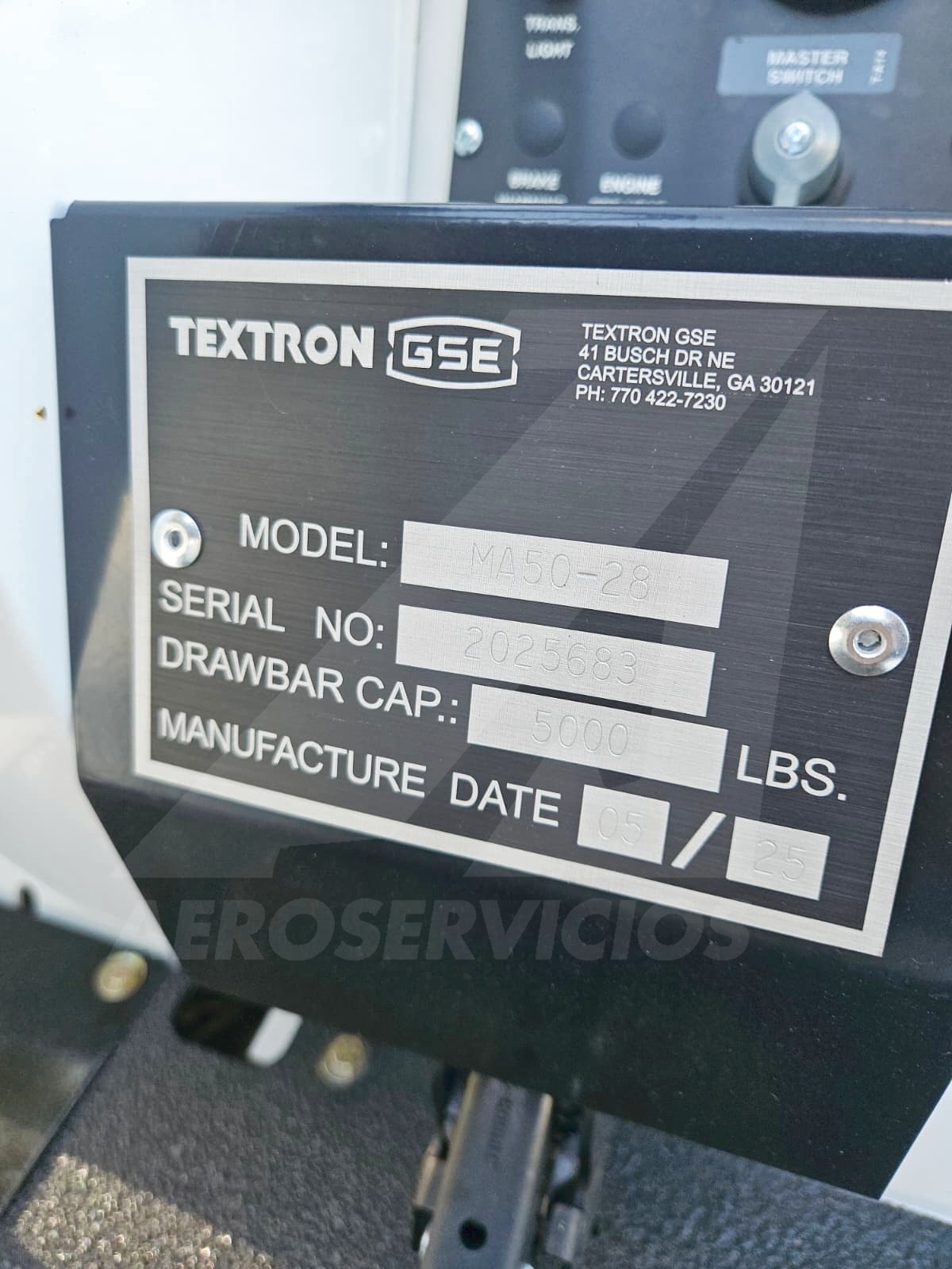 Baggage Tractor Tug MA50-28 2025