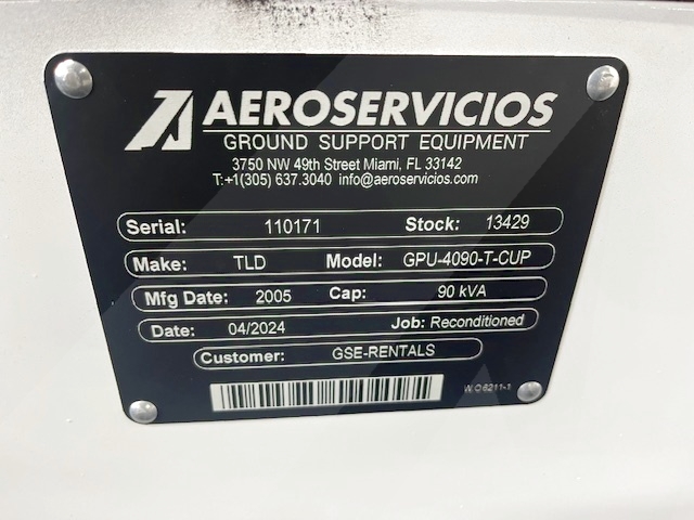 Ground Power Unit TLD GPU 4090-T-CUP