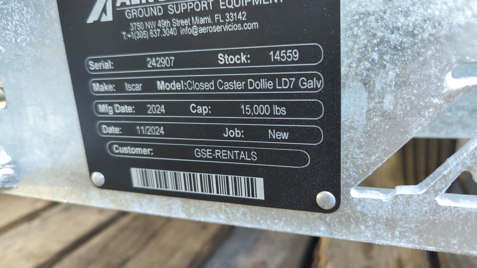Dollies LD7 Iscar 2024