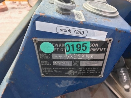 Push Back Tractor S&S GT-1628