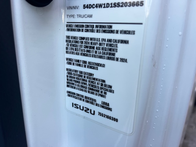 Lavatory Truck Isuzu/Standard GSE NPR- Gasoline