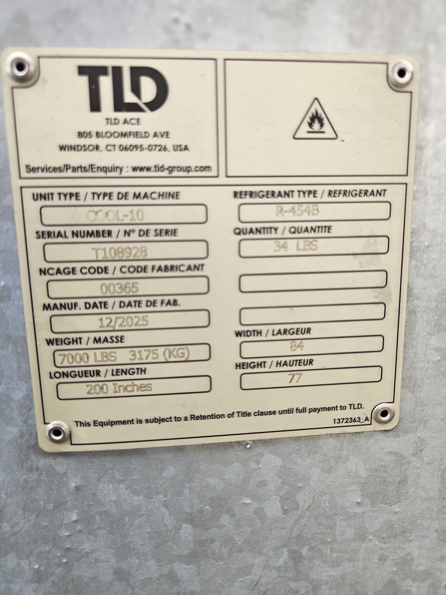 Air Conditioning TLD COOL-10 T4